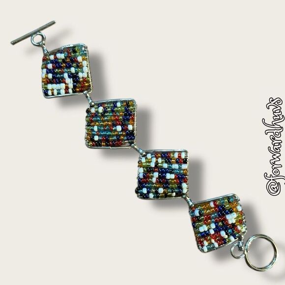 Bundle Sale 3 for $15 | Handmade Beaded Bracelet – 6 Inches - Picture 1 of 6